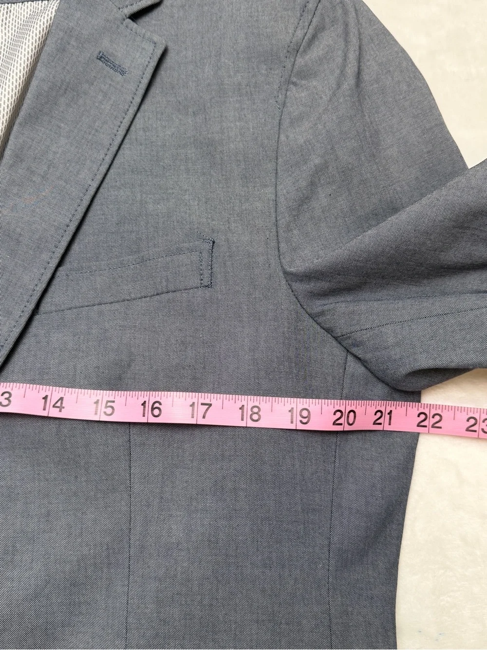Banana Republic Sport Coat Blazer 44R Cotton Tailored Fit Modern Classic Preppy